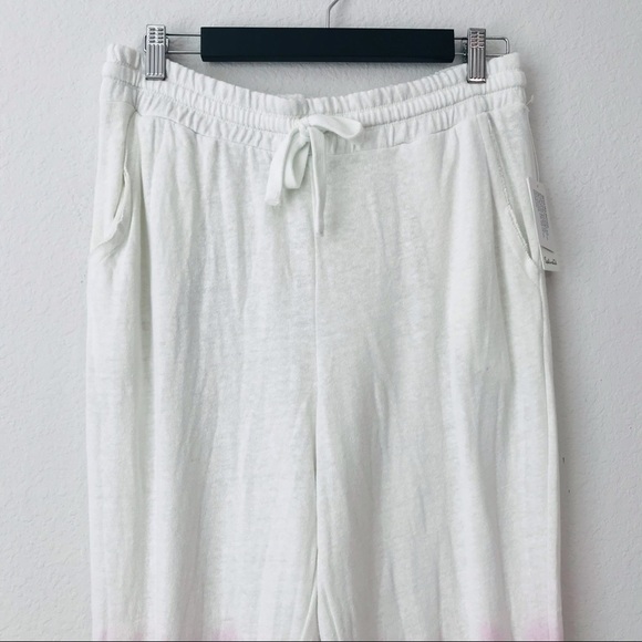 New! Splendid High Waist Boho Hippie Tie Dye Knit Sweatpants Joggers - Picture 4 of 11